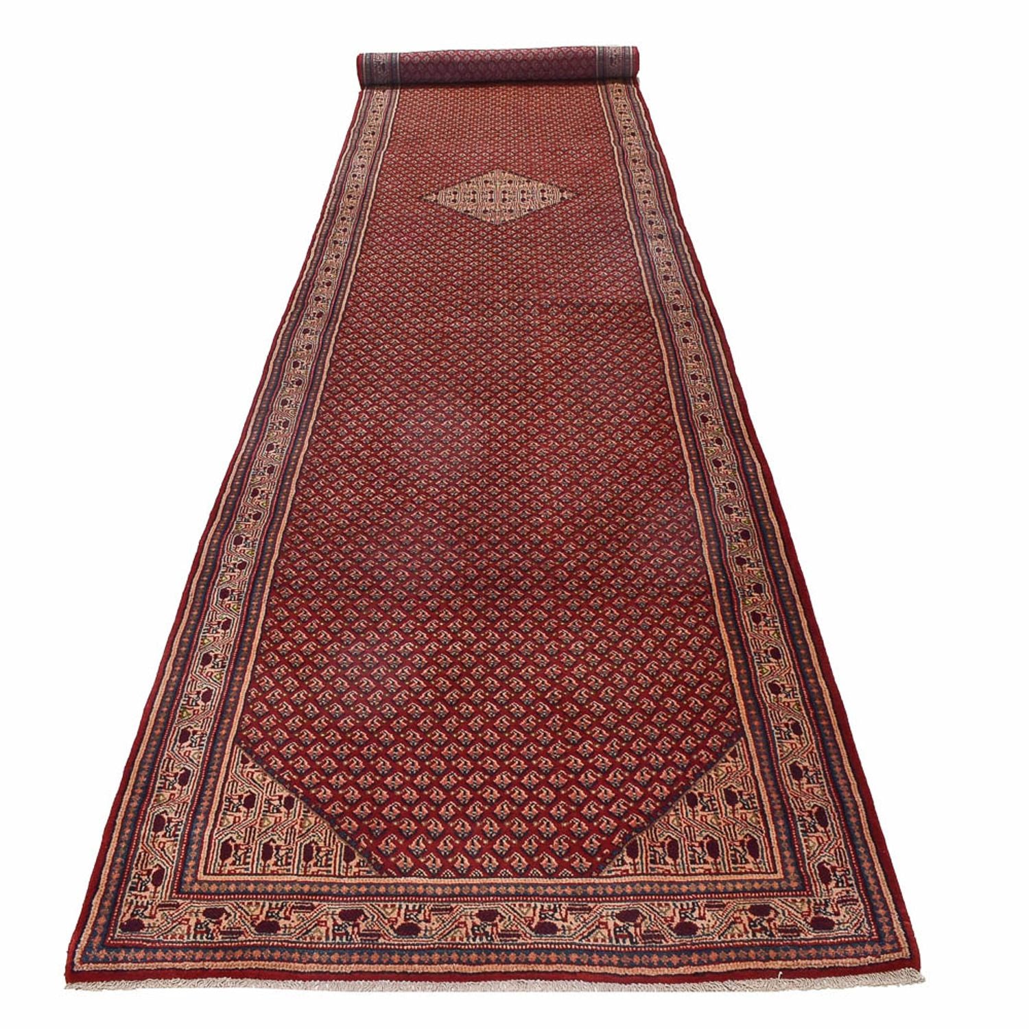 Alfombra de pasillo Alfombra persa - Mir - 523 x 111 cm - óxido
