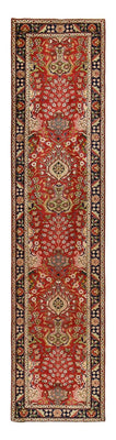 Alfombra de pasillo Alfombra persa - Tabriz - 400 x 92 cm - rojo
