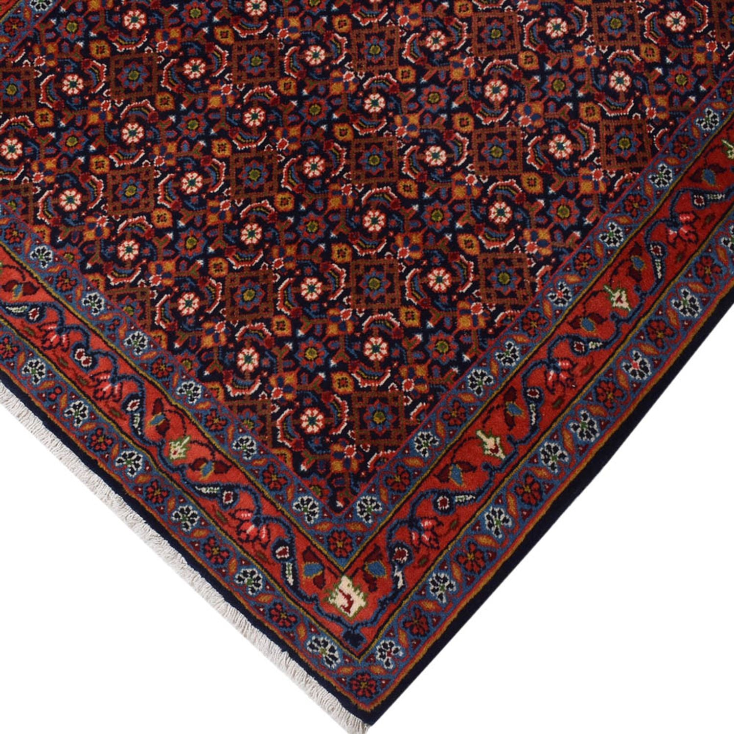 Alfombra de pasillo Alfombra persa - Clásica - 479 x 91 cm - óxido