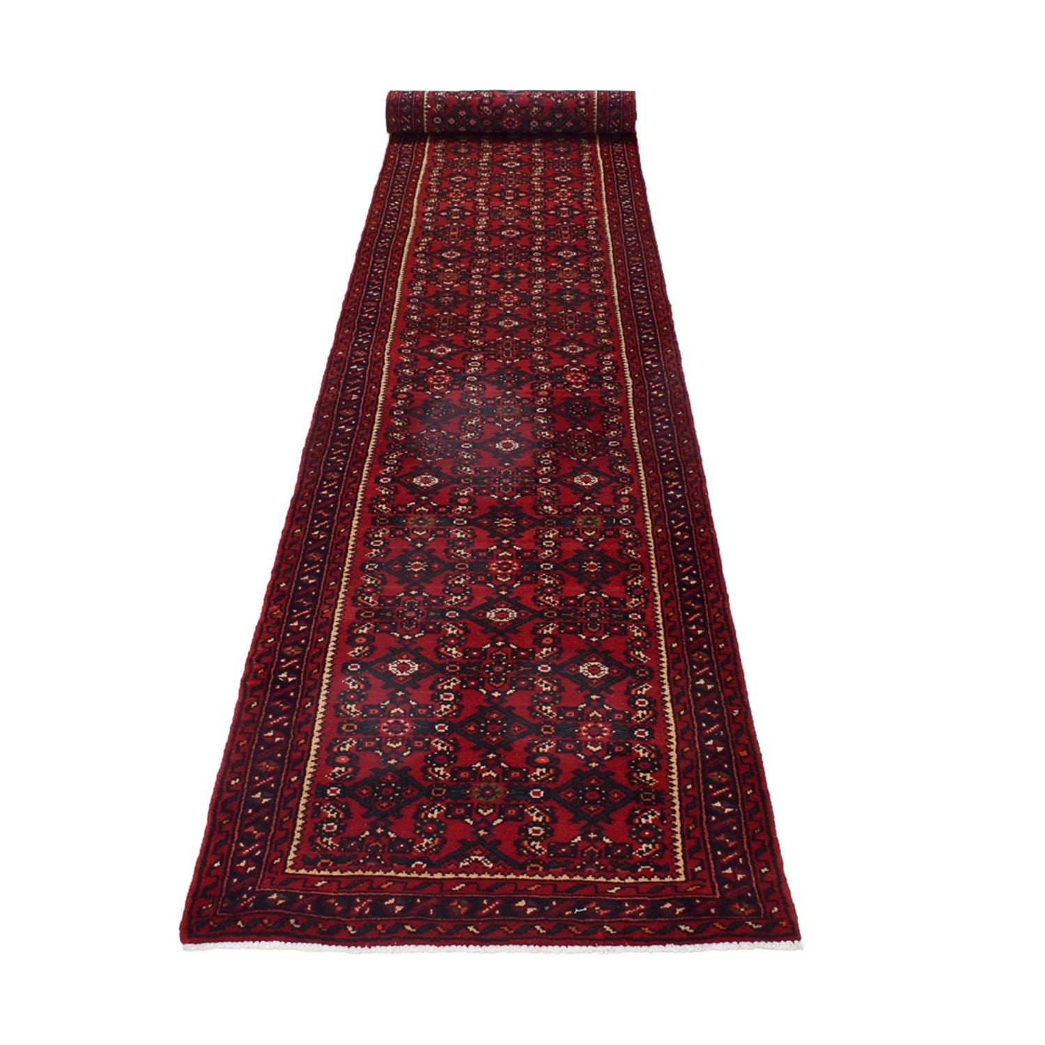 Alfombra de pasillo Alfombra persa - Nómada - 490 x 70 cm - rojo