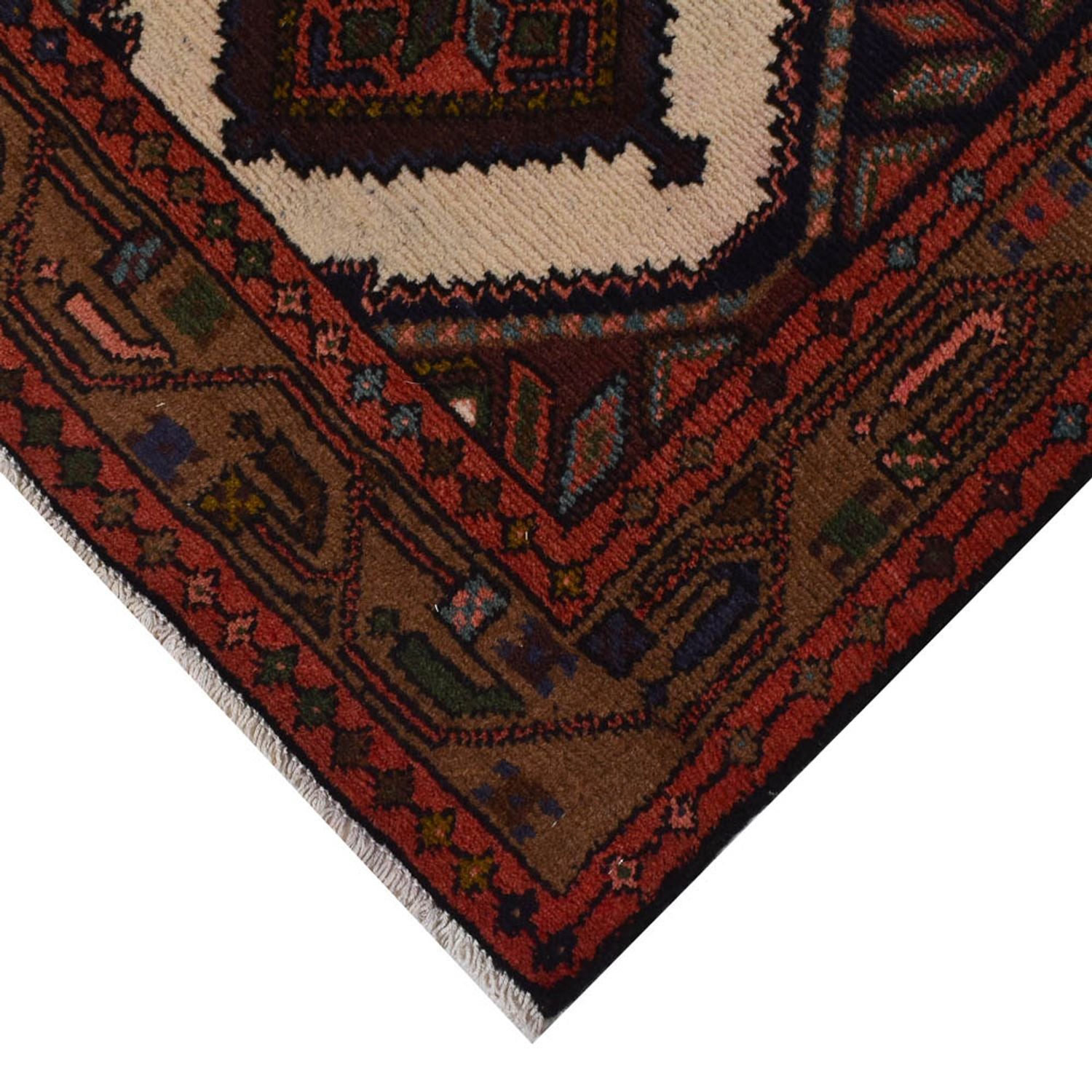 Alfombra de pasillo Alfombra persa - Nómada - 297 x 76 cm - óxido