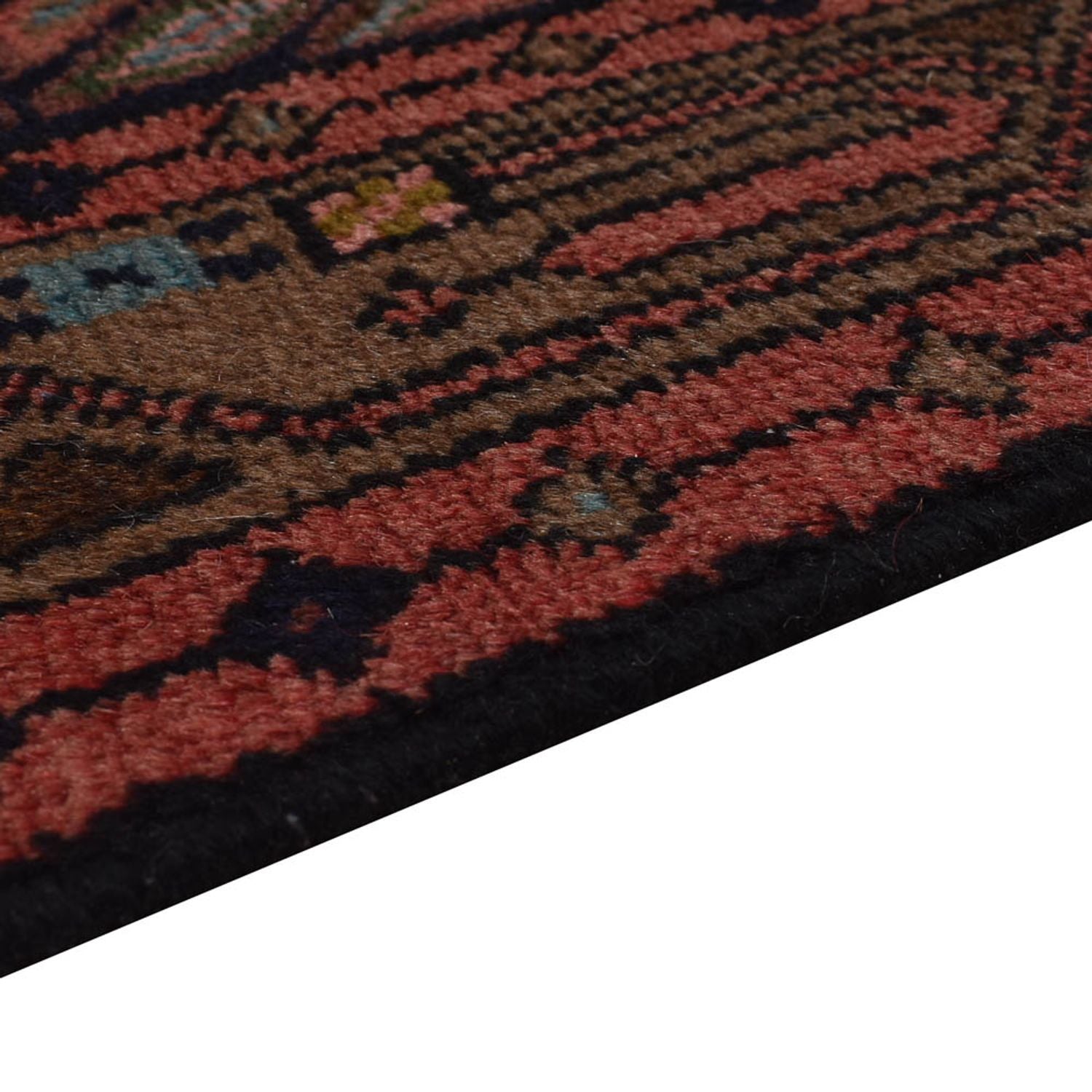 Alfombra de pasillo Alfombra persa - Nómada - 297 x 76 cm - óxido