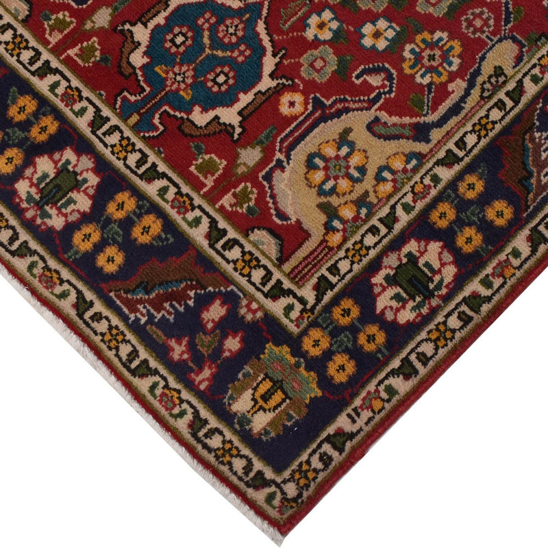 Alfombra de pasillo Alfombra persa - Tabriz - 306 x 72 cm - rojo