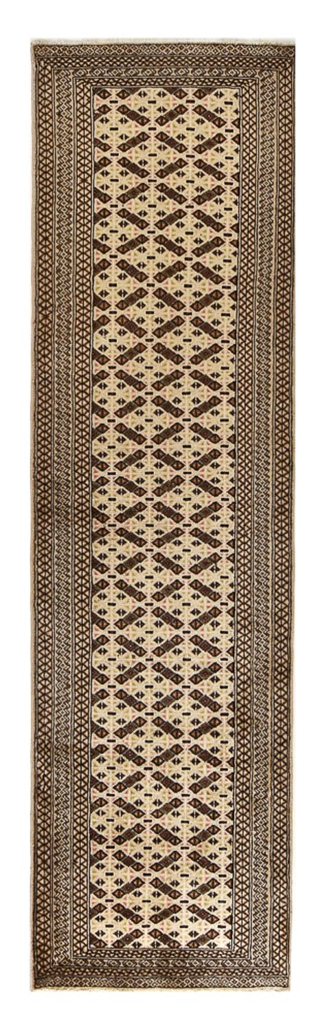 Alfombra de pasillo Alfombra Turkaman - 285 x 79 cm - arena