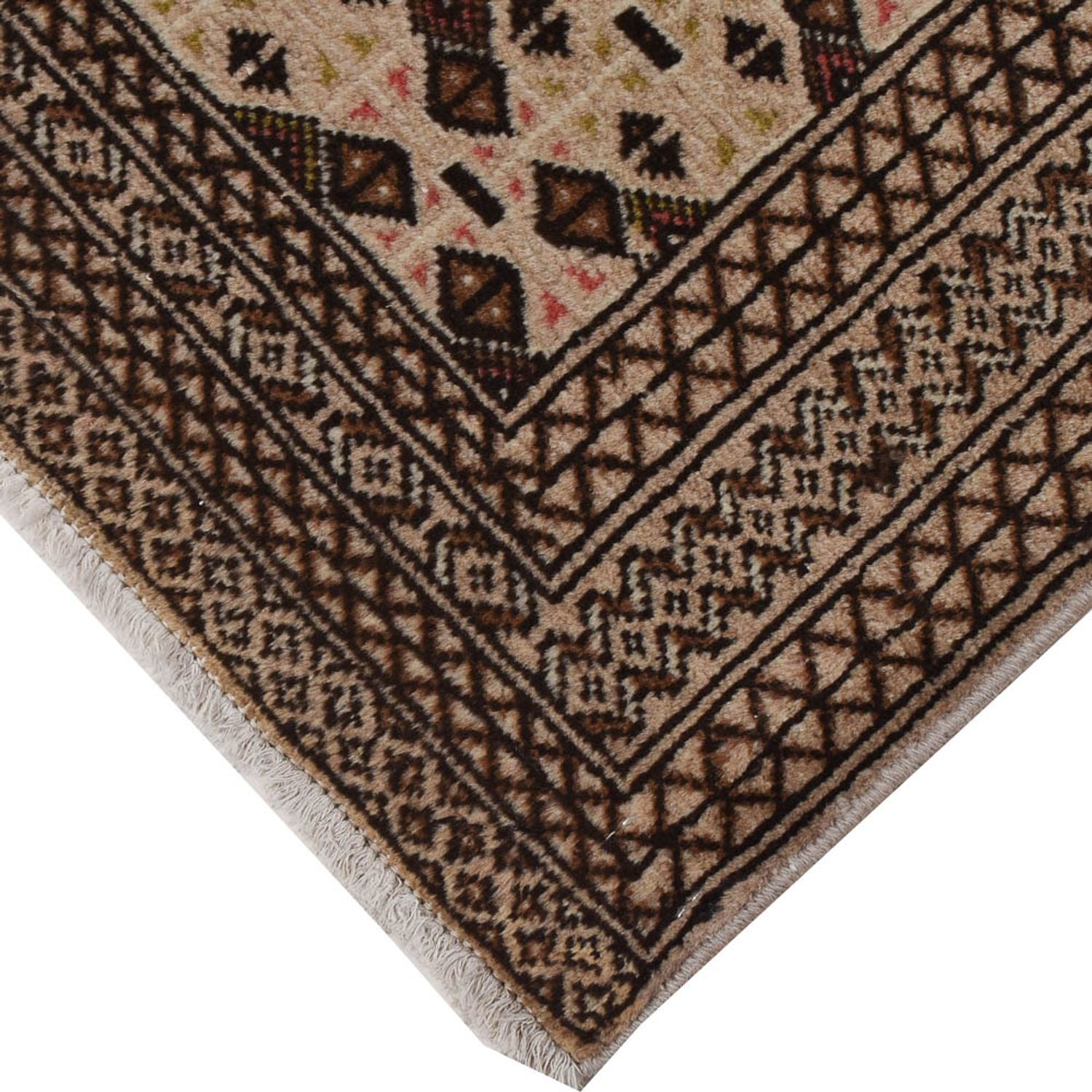 Alfombra de pasillo Alfombra Turkaman - 285 x 79 cm - arena