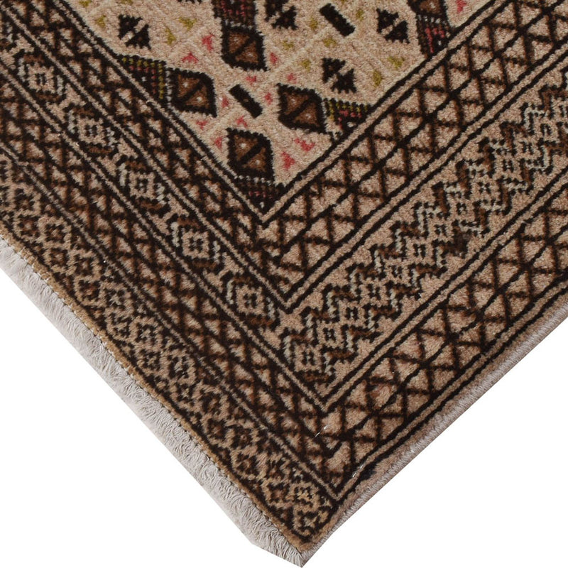 Alfombra de pasillo Alfombra Turkaman - 285 x 79 cm - arena