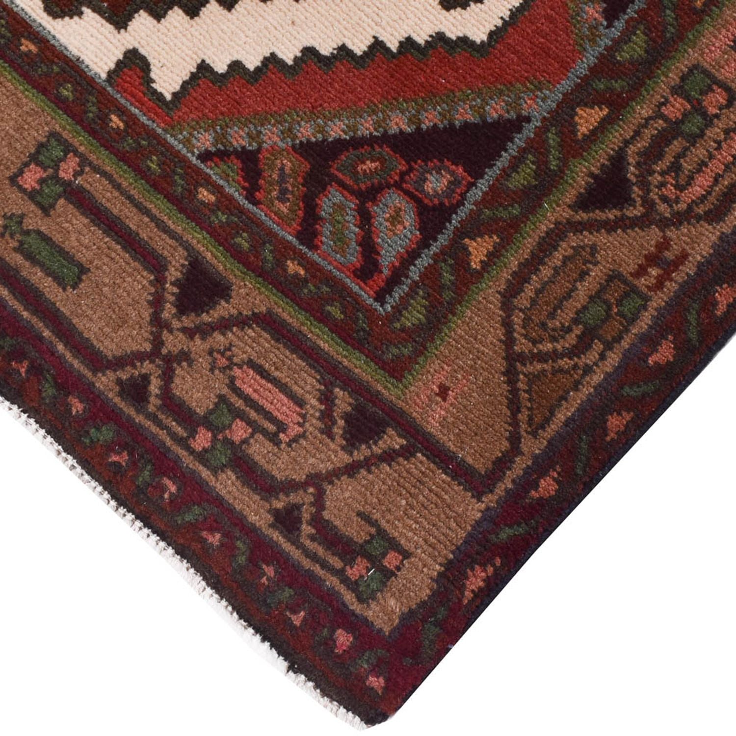 Alfombra de pasillo Alfombra persa - Nómada - 287 x 78 cm - óxido