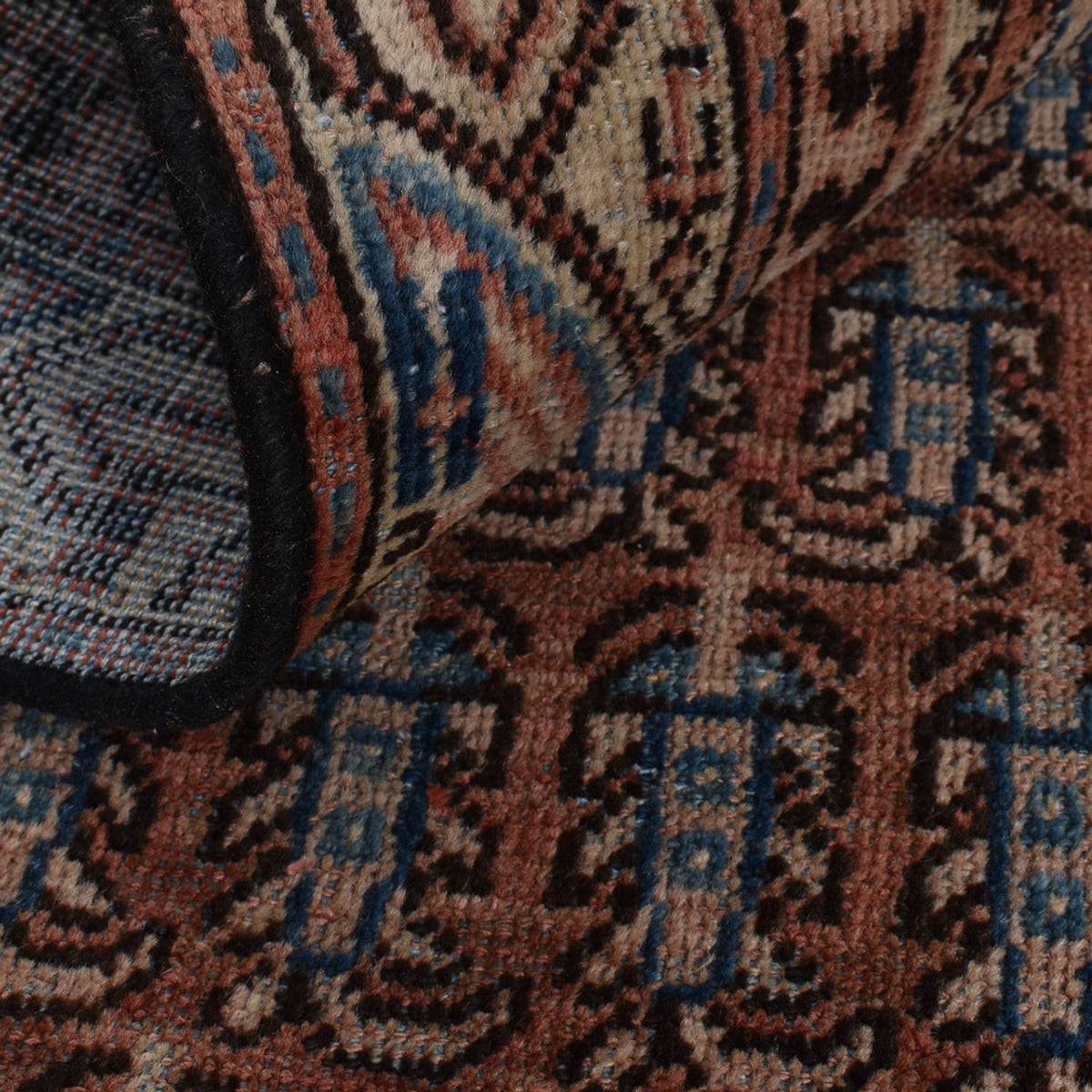 Alfombra persa - Nómada forma especial  - 197 x 113 cm - óxido