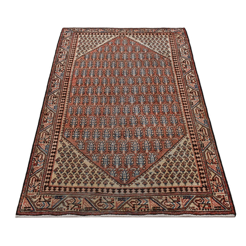 Alfombra persa - Nómada forma especial  - 197 x 113 cm - óxido