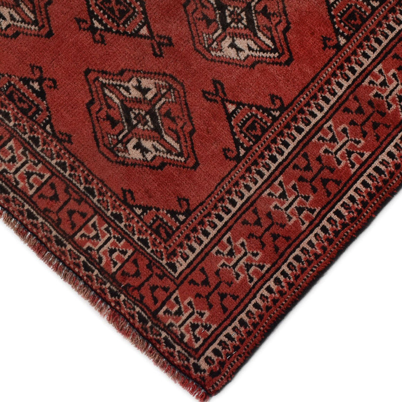 Alfombra de pasillo Alfombra Turkaman - 266 x 97 cm - rojo