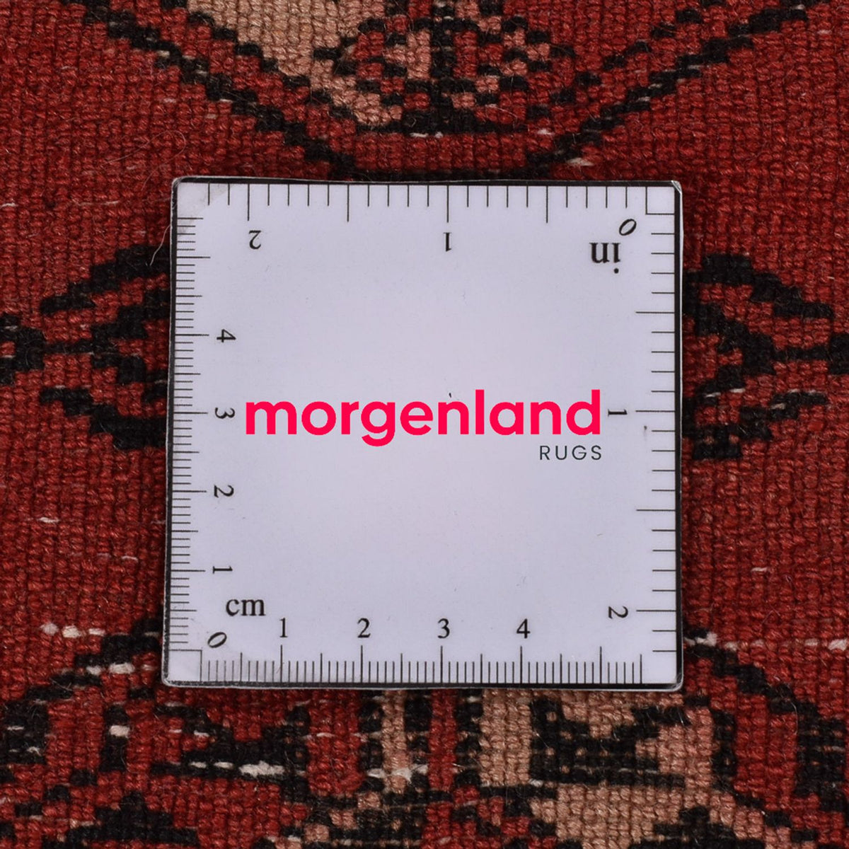 Alfombra de pasillo Alfombra Turkaman - 266 x 97 cm - rojo