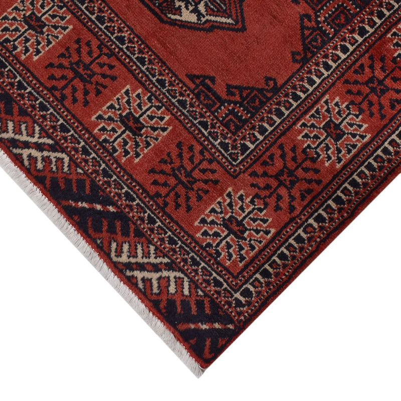 Alfombra de pasillo Alfombra Turkaman - 333 x 96 cm - rojo