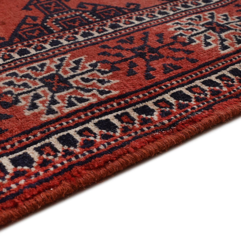 Alfombra de pasillo Alfombra Turkaman - 333 x 96 cm - rojo