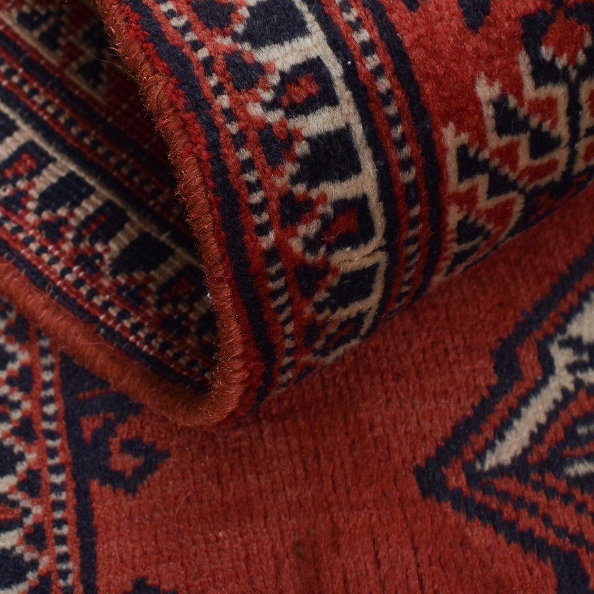 Alfombra de pasillo Alfombra Turkaman - 333 x 96 cm - rojo