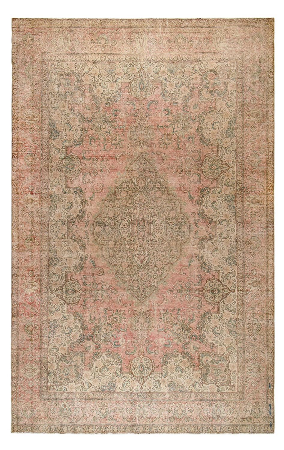 Alfombra Vintage - 470 x 298 cm - beige oscuro