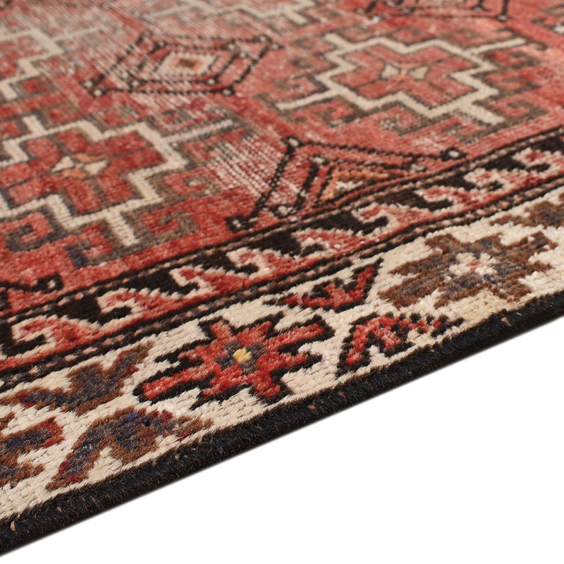Alfombra de pasillo Alfombra Vintage - 194 x 108 cm - rojo