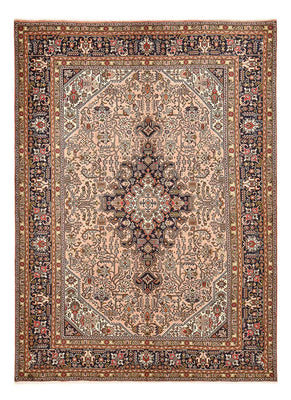 Alfombra persa - Tabriz - 291 x 206 cm - rojo claro