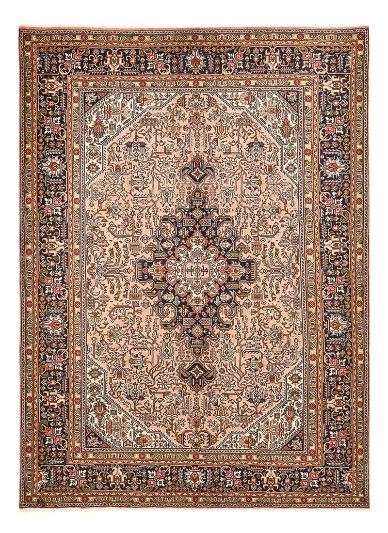 Alfombra persa - Tabriz - 291 x 206 cm - rojo claro