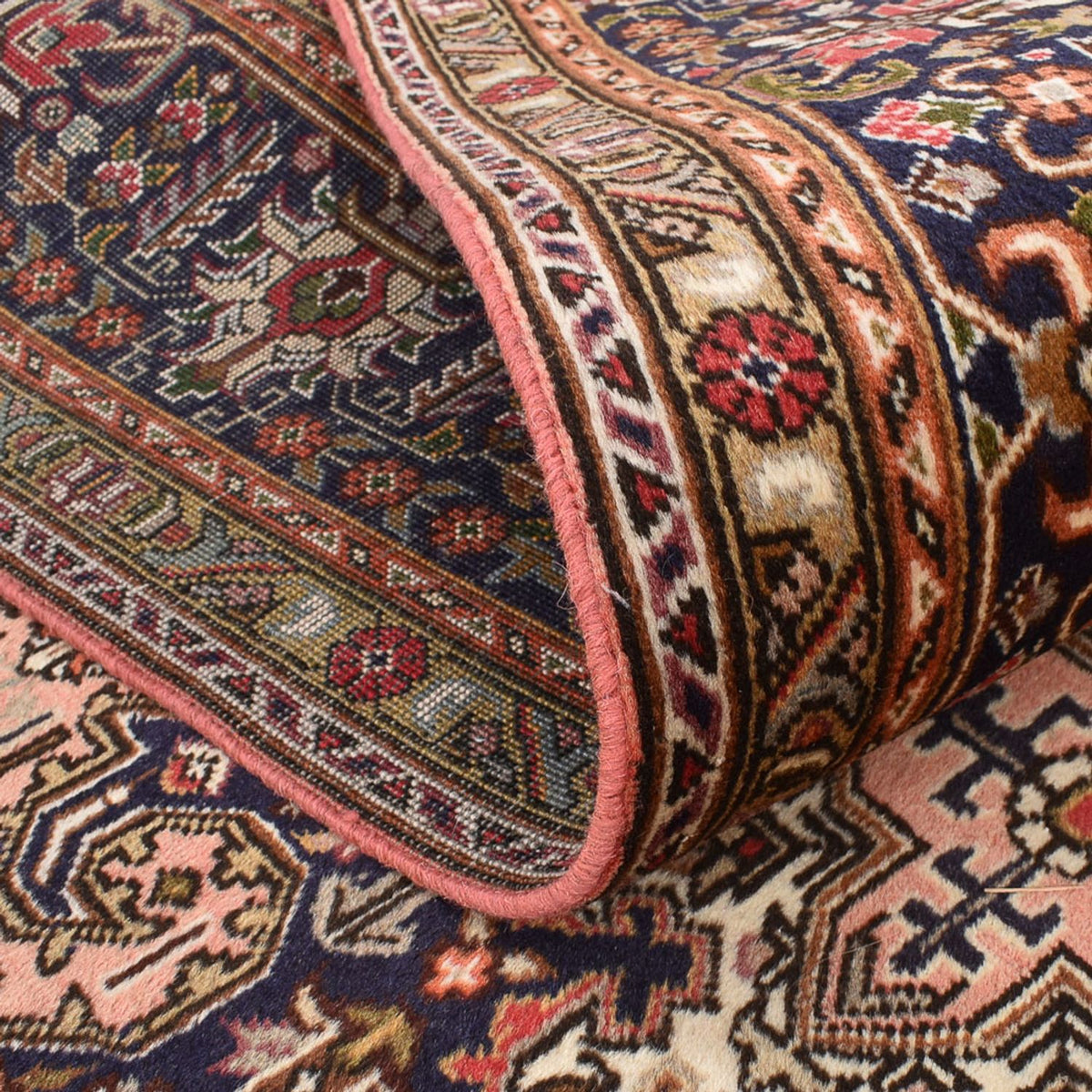 Alfombra persa - Tabriz - 291 x 206 cm - rojo claro