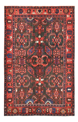 Alfombra persa - Nómada - 212 x 139 cm - rojo