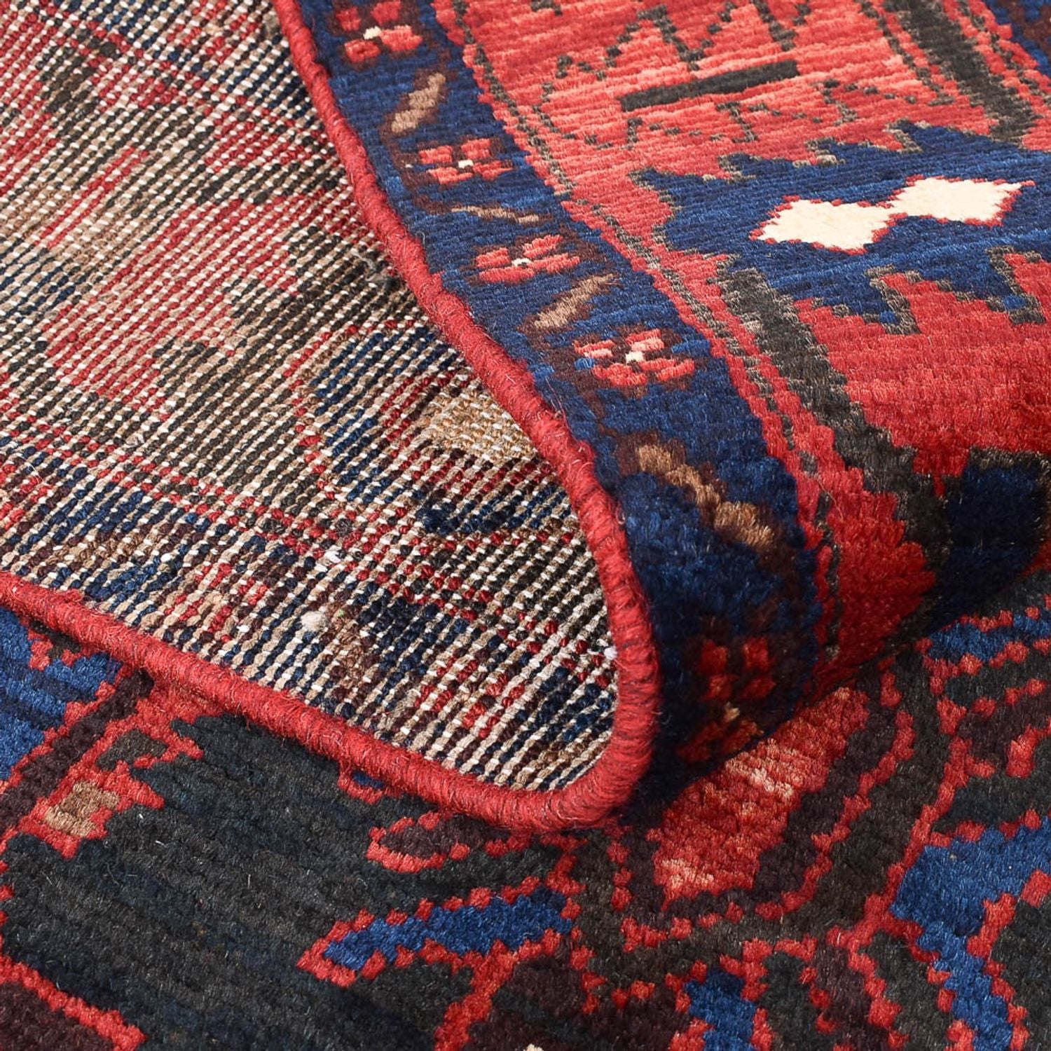Alfombra persa - Nómada - 212 x 139 cm - rojo