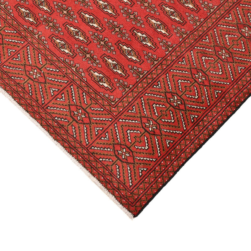 Alfombra Turkaman - 186 x 125 cm - rojo