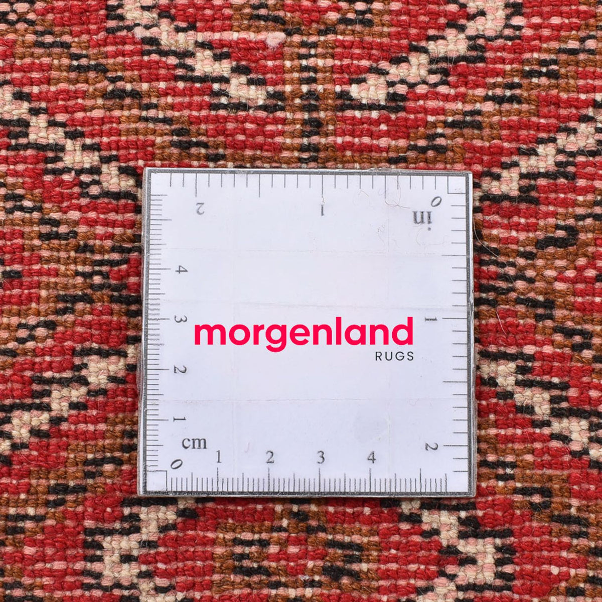 Alfombra Turkaman - 186 x 125 cm - rojo