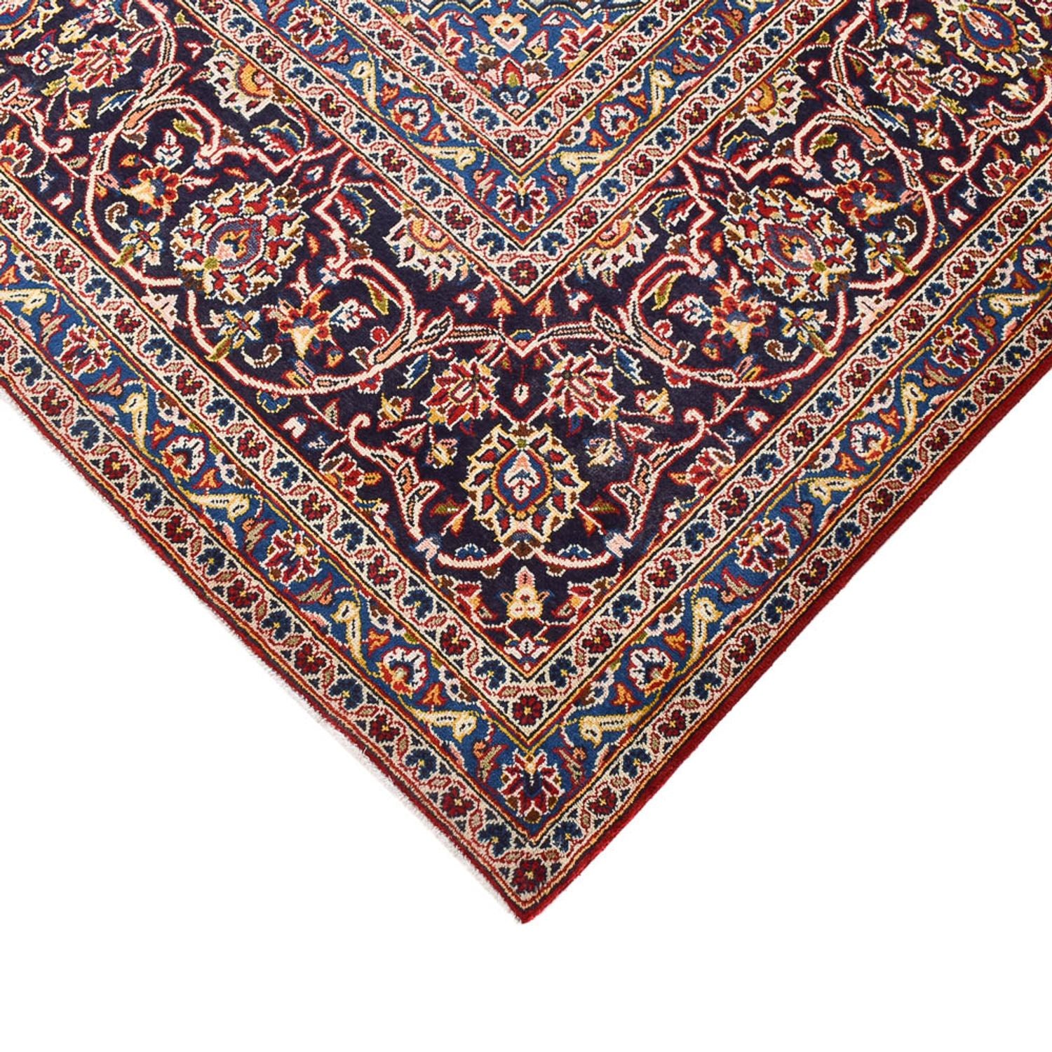 Alfombra persa - Keshan - 399 x 293 cm - rojo