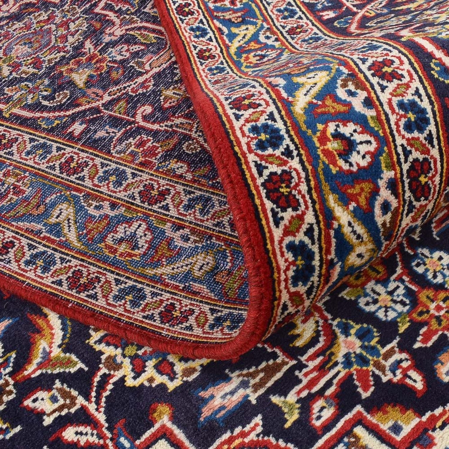 Alfombra persa - Keshan - 399 x 293 cm - rojo