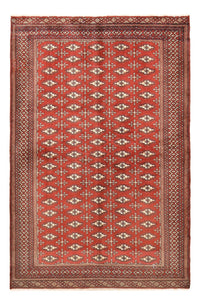 Alfombra Turkaman - 190 x 130 cm - rojo