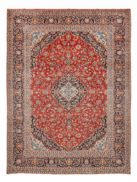 Alfombra persa - Keshan - 392 x 290 cm - rojo