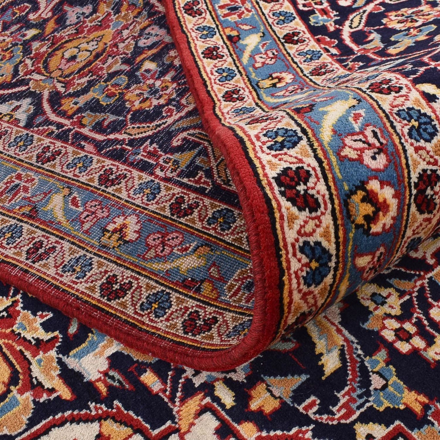 Alfombra persa - Keshan - 392 x 290 cm - rojo