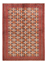 Alfombra Turkaman - 177 x 123 cm - rojo