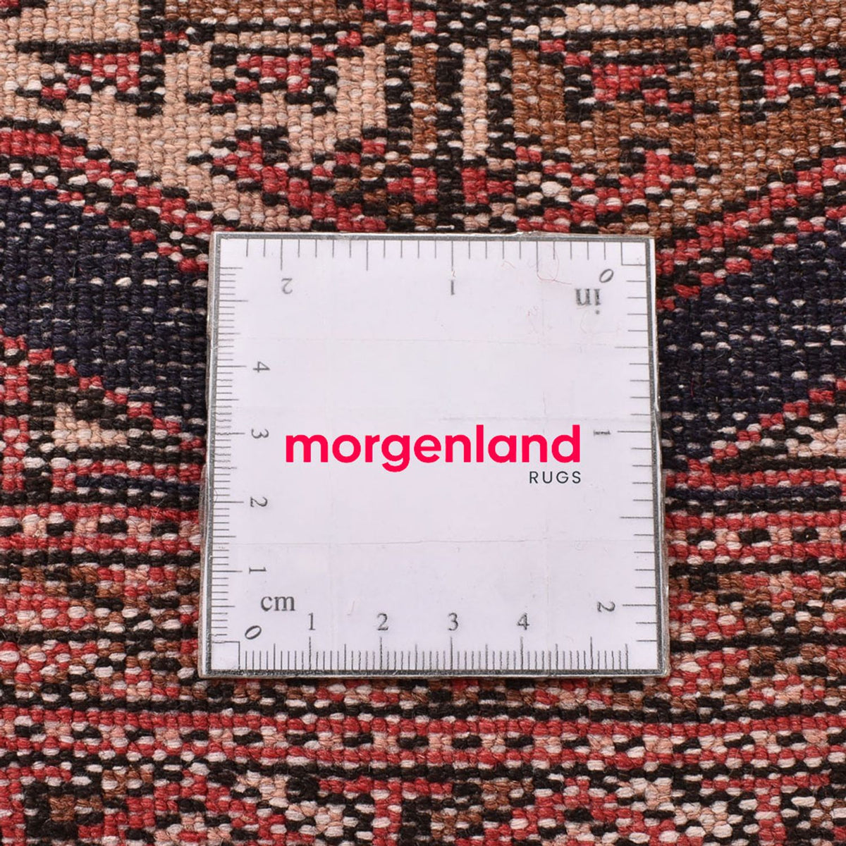 Alfombra Turkaman - 190 x 129 cm - rojo