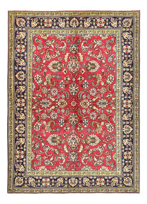 Alfombra persa - Tabriz - 198 x 142 cm - rojo