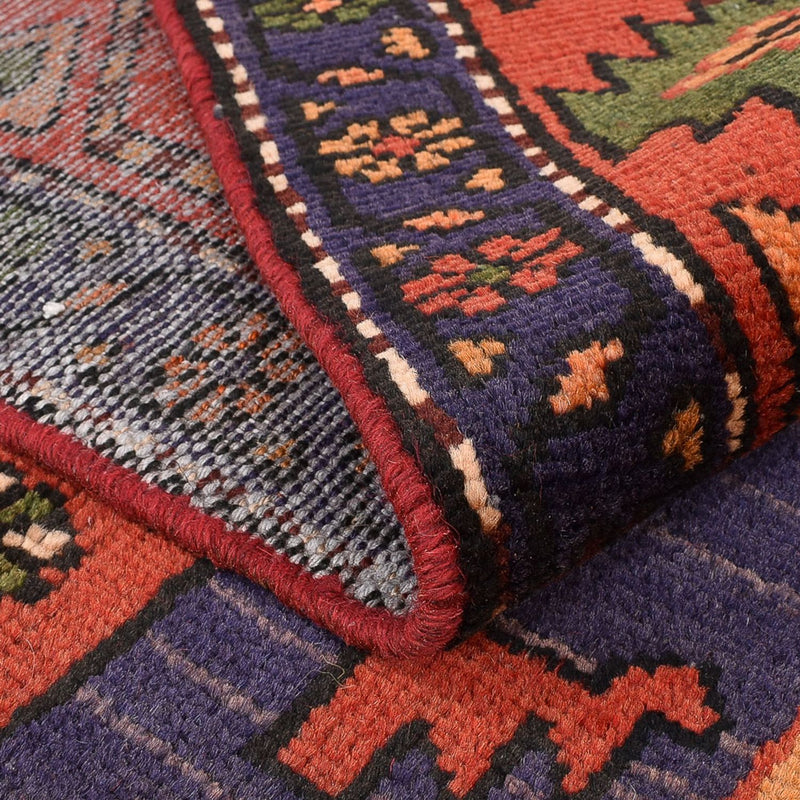 Alfombra persa - Bidjar - 226 x 136 cm - naranja