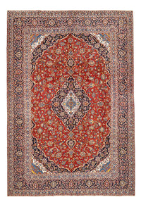 Alfombra persa - Keshan - 422 x 290 cm - rojo