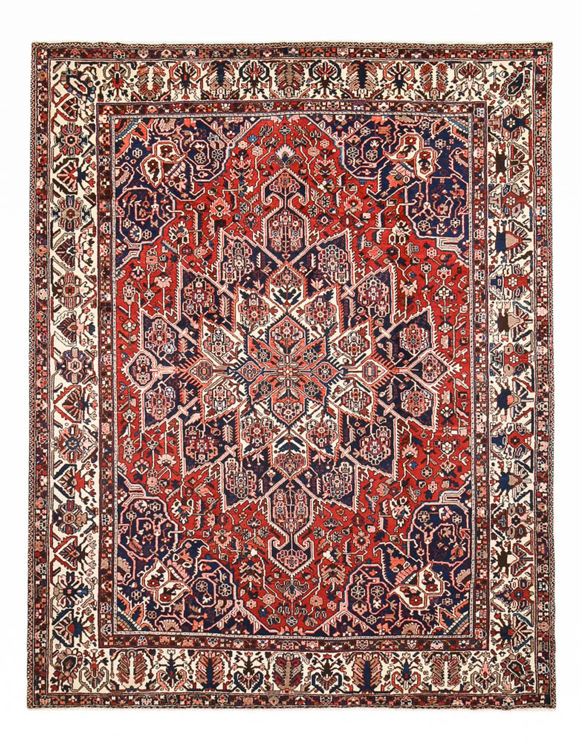 Alfombra persa - Nómada - 393 x 307 cm - rojo