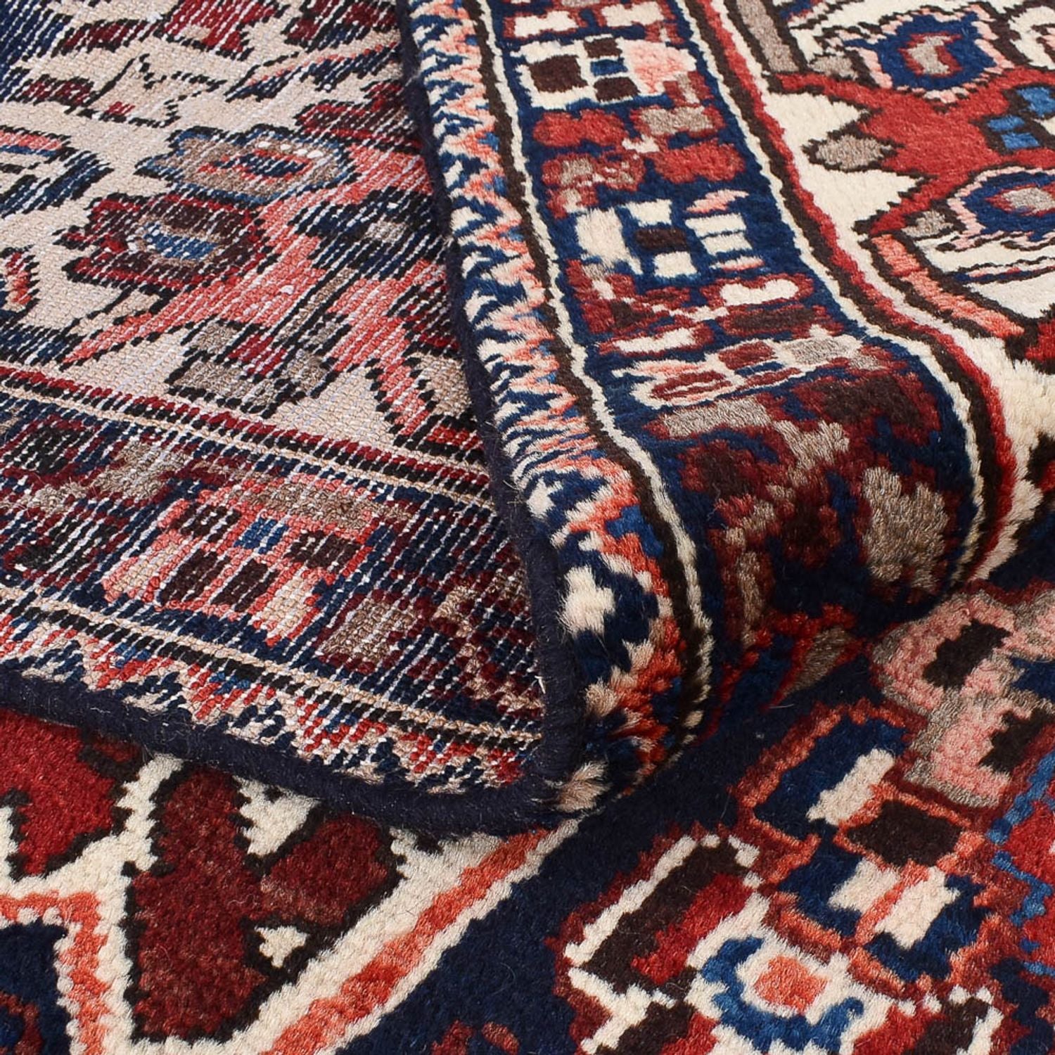 Alfombra persa - Nómada - 393 x 307 cm - rojo