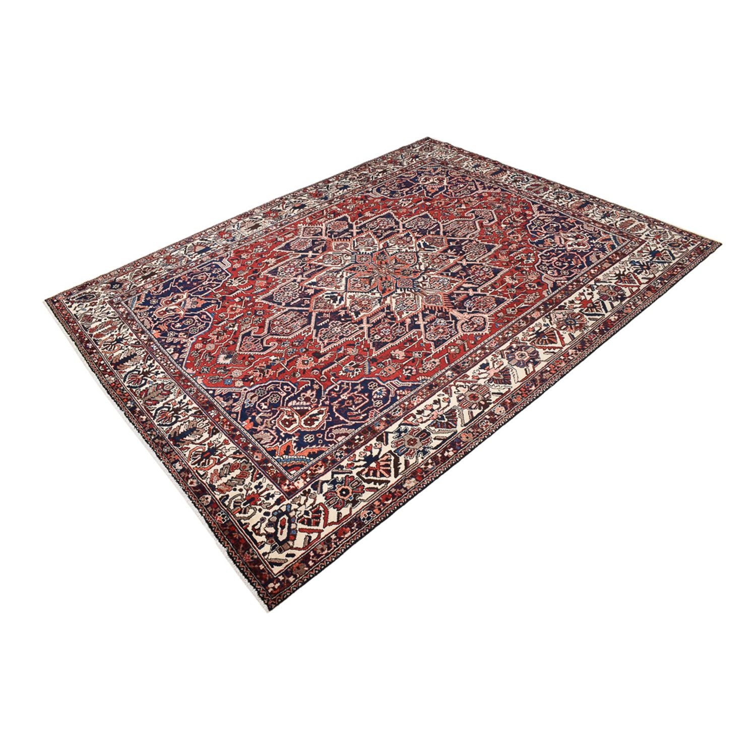 Alfombra persa - Nómada - 393 x 307 cm - rojo