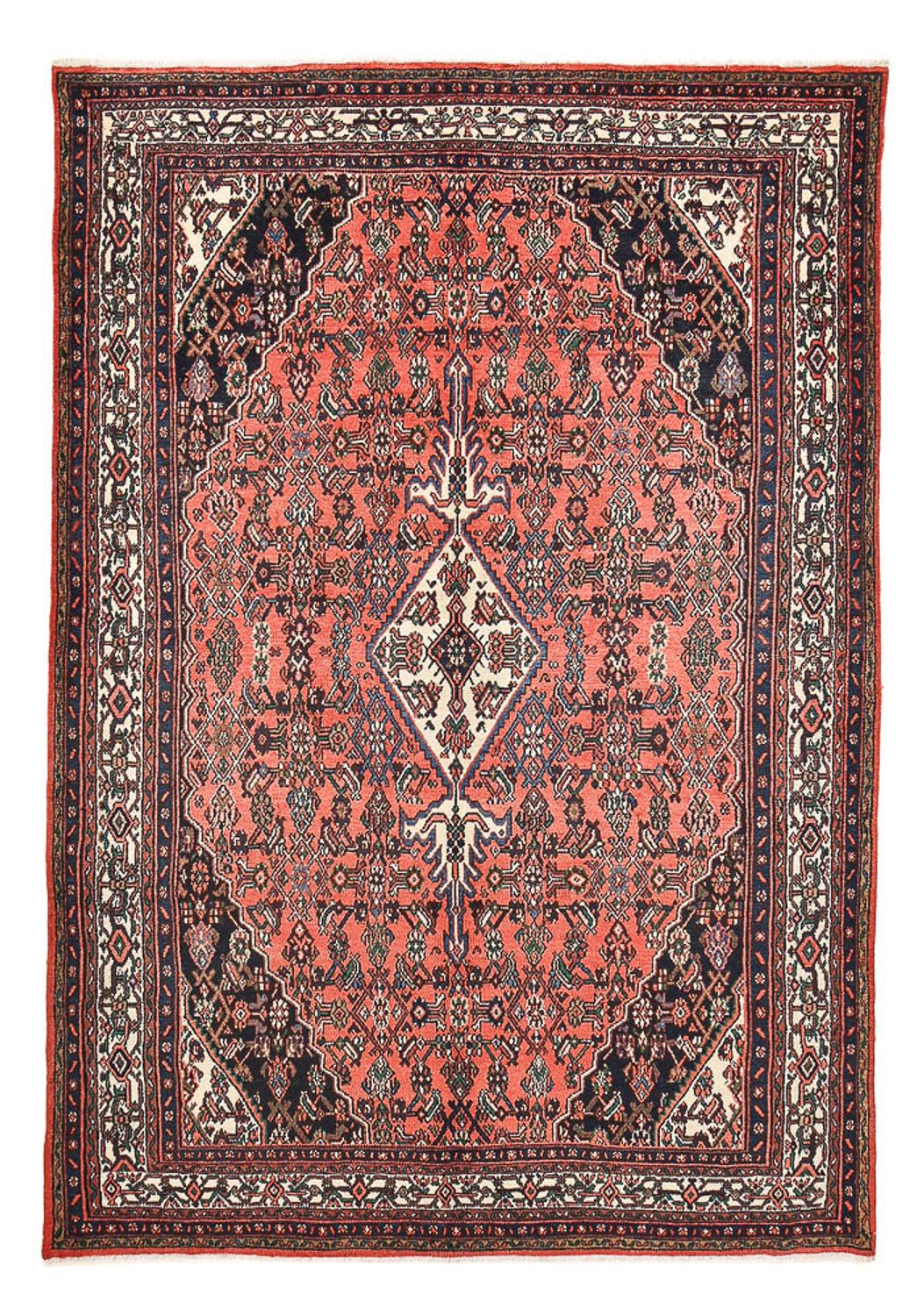 Alfombra persa - Nómada - 313 x 222 cm - rojo claro