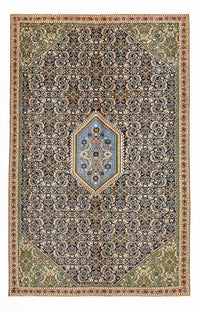Alfombra persa - Nómada - 288 x 181 cm - verde oscuro