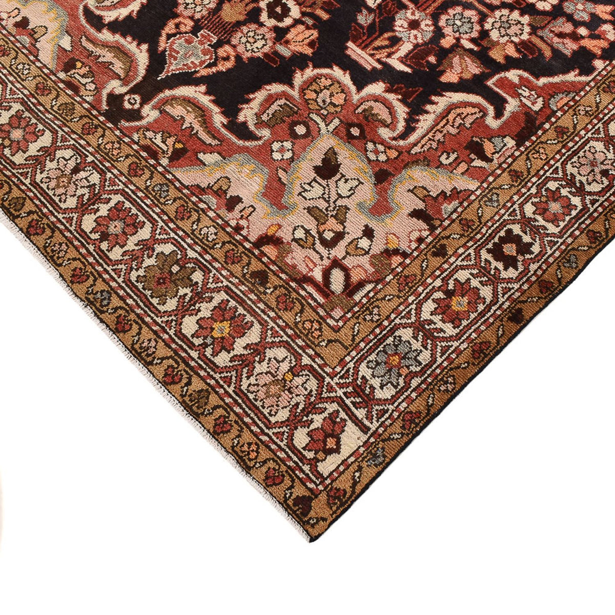 Alfombra persa - Nómada - 295 x 154 cm - beige oscuro