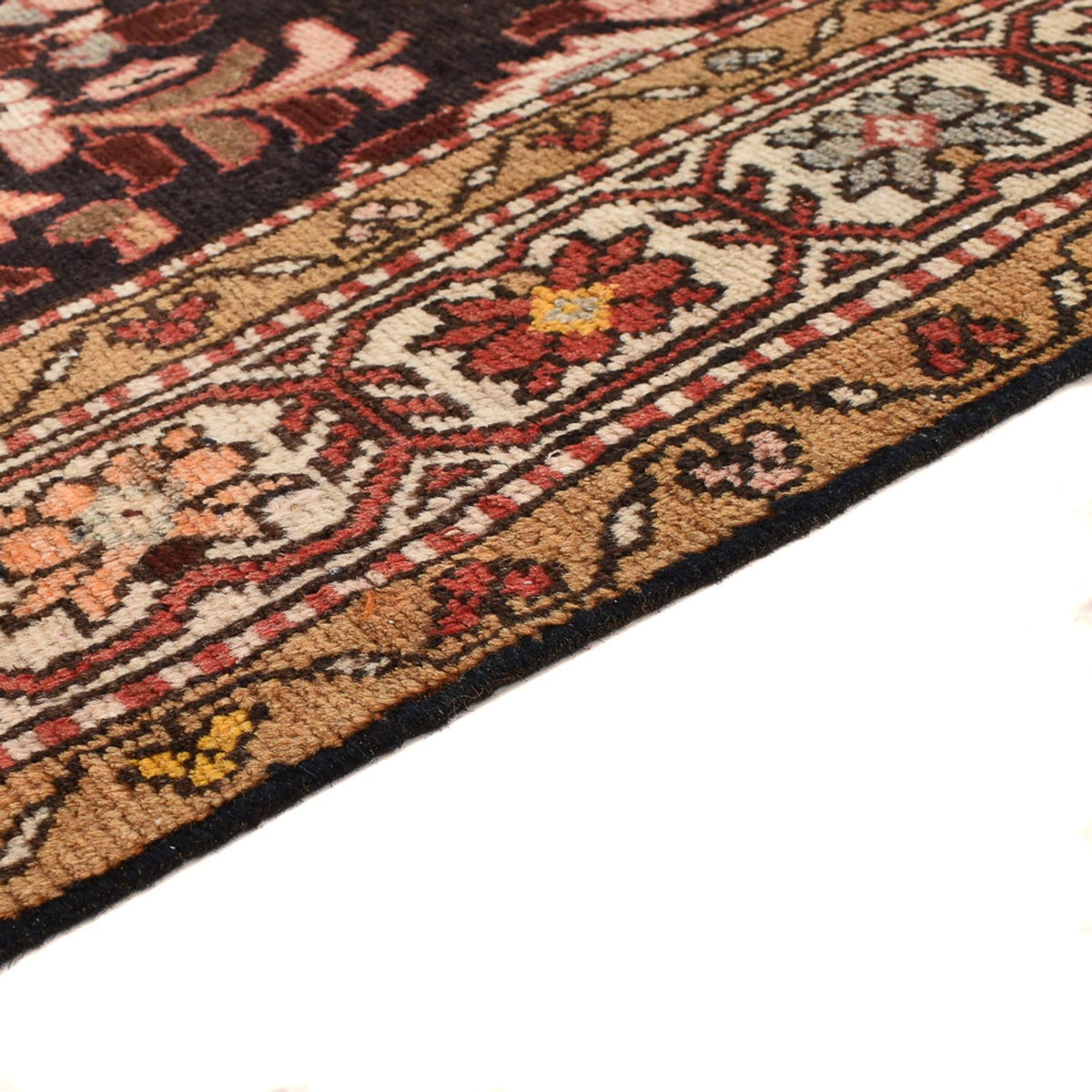 Alfombra persa - Nómada - 295 x 154 cm - beige oscuro