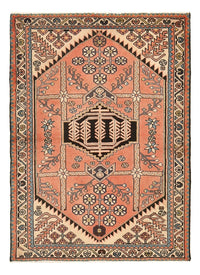 Alfombra persa - Nómada - 141 x 103 cm - rojo claro