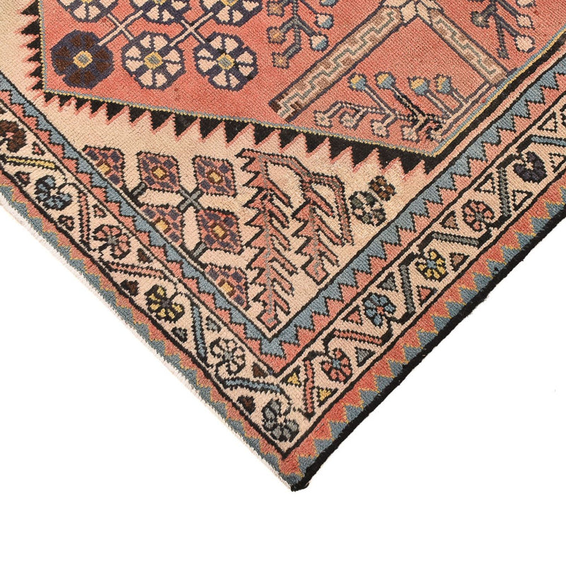 Alfombra persa - Nómada - 141 x 103 cm - rojo claro