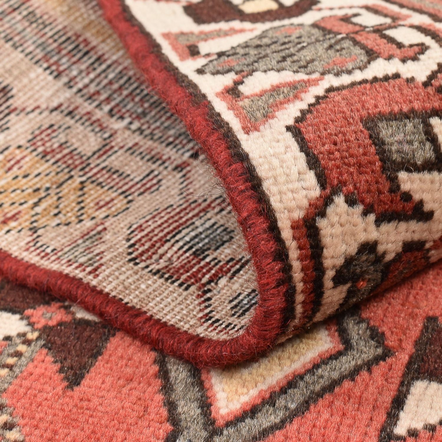 Alfombra persa - Nómada - 125 x 75 cm - rojo claro