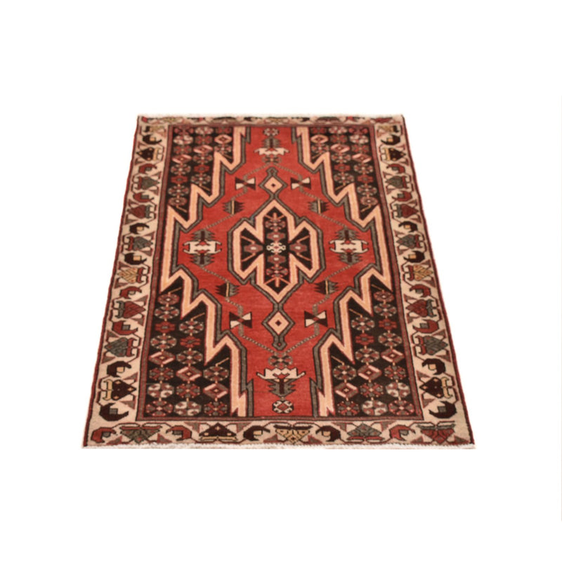 Alfombra persa - Nómada - 125 x 75 cm - rojo claro