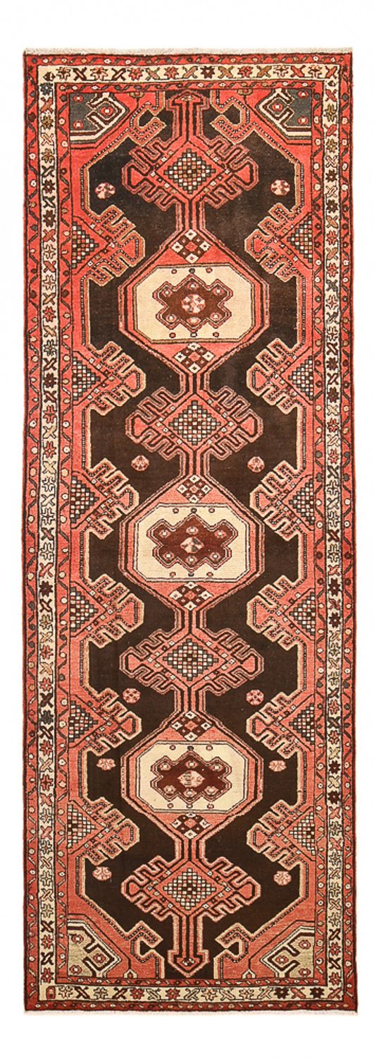 Alfombra de pasillo Alfombra persa - Nómada - 318 x 109 cm - terracota