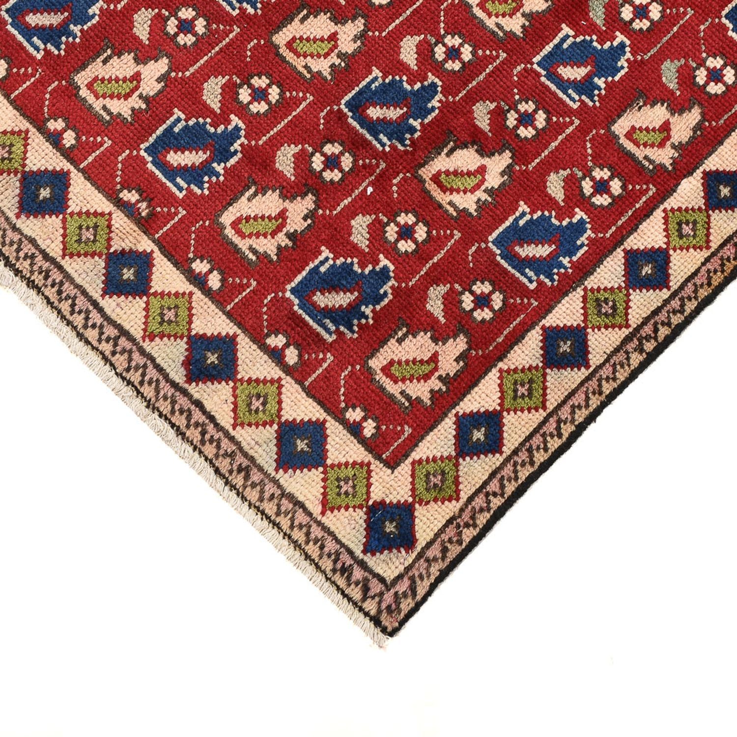 Alfombra persa - Tabriz - 140 x 96 cm - rojo